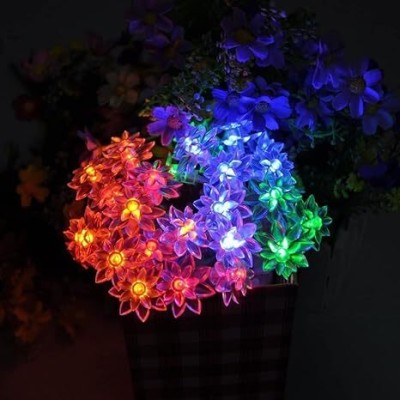 FIZZYTECH 26 LEDs 4 m Multicolor Color Changing Flower Rice Lights(Pack of 1)