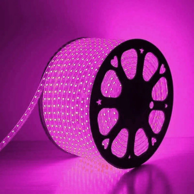 noorish nest 1200 LEDs 10 m Pink Steady String Rice Lights(Pack of 1)