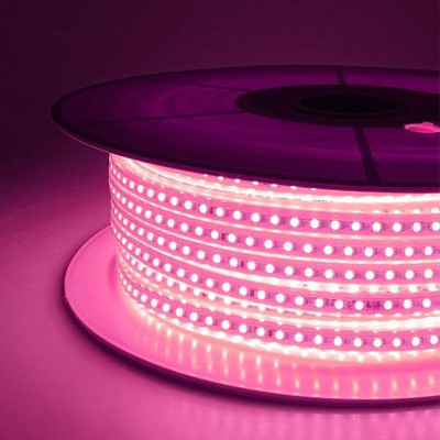 WBD 3600 LEDs 45 m Pink Steady Strip Rice Lights(Pack of 1)