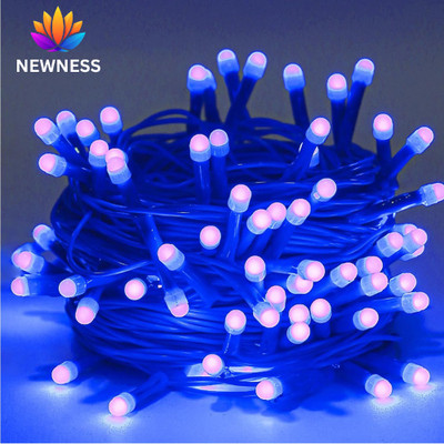 Newness 62 LEDs 18 m Blue Steady String Rice Lights(Pack of 1)