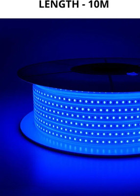 spark world 1200 LEDs 10 m Blue Steady Strip Rice Lights(Pack of 1)