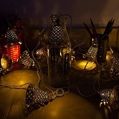 GADGETSBULK 20 LEDs 4 m Yellow Steady String Rice Lights(Pack of 1)