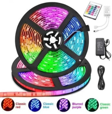Bronxton 115 LEDs 3 m Multicolor Color Changing Strip Rice Lights(Pack of 1)