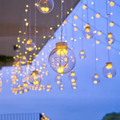 wtc 12 LEDs 3.6 m White Steady Ball Rice Lights(Pack of 1)