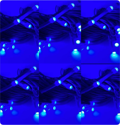 Local Charm 140 LEDs 13 m Blue Steady String Rice Lights(Pack of 6)