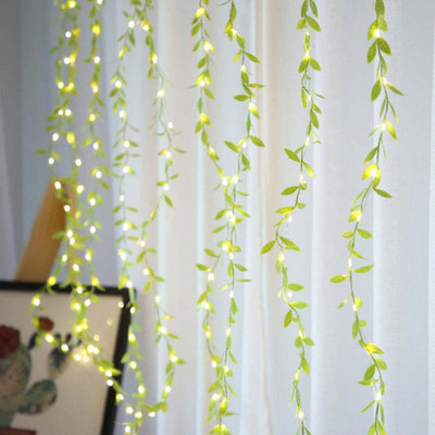 MR VAJANI 150 LEDs 3.5 m Gold Flickering Leaf Rice Lights(Pack of 1)