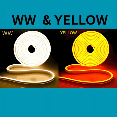 shinepark 600 LEDs 5 m Brown, White, Yellow Steady Strip Rice Lights(Pack of 2)