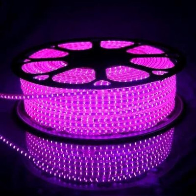 Raghav trading 600 LEDs 5 m Pink Steady Bulb Rice Lights(Pack of 1)