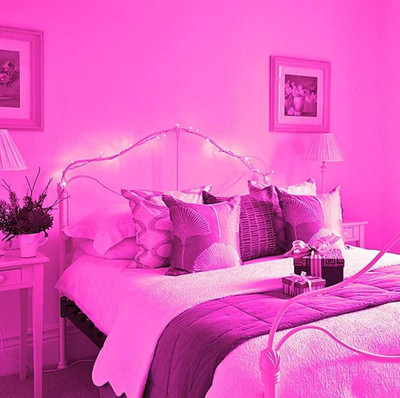 CANDLE 40 LEDs 11 m Pink Steady String Rice Lights(Pack of 1)