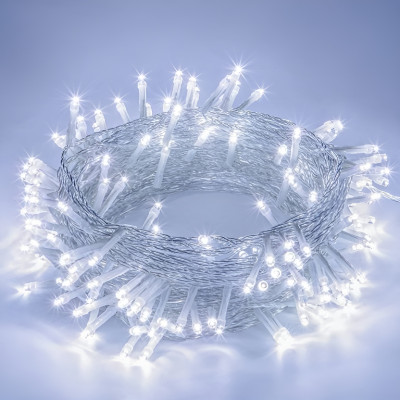 Marktech 40 LEDs 11 m White Steady String Rice Lights(Pack of 1)