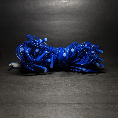 X4Decor 42 LEDs 12 m Blue Steady String Rice Lights(Pack of 1)