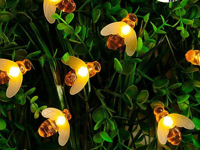 inooBeam 14 LEDs 3.5 m Yellow Steady String Rice Lights(Pack of 1)