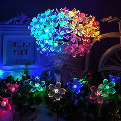 ATULUX 16 LEDs 3 m Multicolor Steady Flower Rice Lights(Pack of 1)
