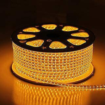 Dr MURECO 6500 LEDs 50 m Gold Steady String Rice Lights(Pack of 3)