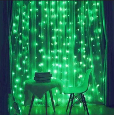 kajalights 40 LEDs 15 m Green Steady String Rice Lights(Pack of 5)