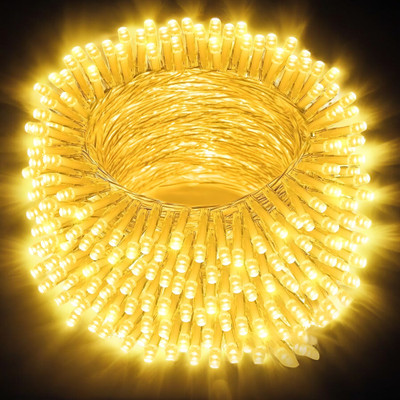 Lumicub 36 LEDs 15.1 m Yellow Flickering String Rice Lights(Pack of 1)