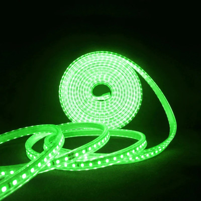 Rufous 288 LEDs 4 m Green Steady Strip Rice Lights(Pack of 1)
