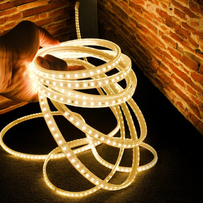 Trendx 340 LEDs 2.79 m Yellow Steady Strip Rice Lights(Pack of 1)