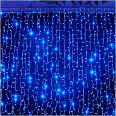 FITUP 325 LEDs 39 m Blue Steady Strip Rice Lights(Pack of 1)