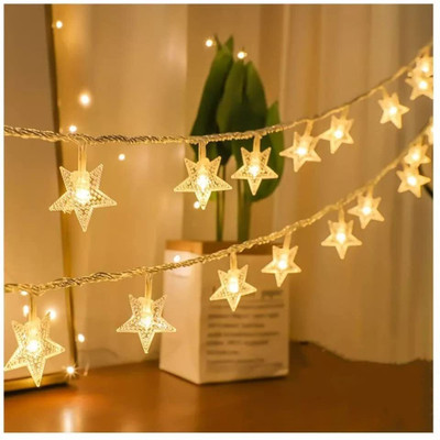 Flipkart SmartBuy 20 LEDs 3 m White Steady Star Rice Lights(Pack of 1)