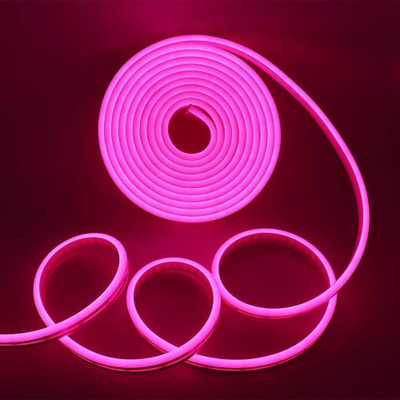 AgroCulture 600 LEDs 5 m Pink Steady Strip Rice Lights(Pack of 1)