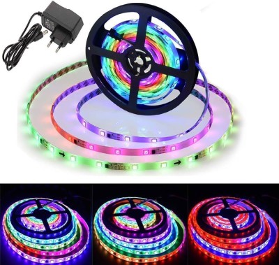 EmmEmm 200 LEDs 3.5 m Multicolor Color Changing Strip Rice Lights(Pack of 1)