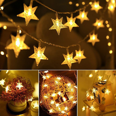 WunderVoX 20 LEDs 2.41 m Transparent Steady Star Rice Lights(Pack of 1)