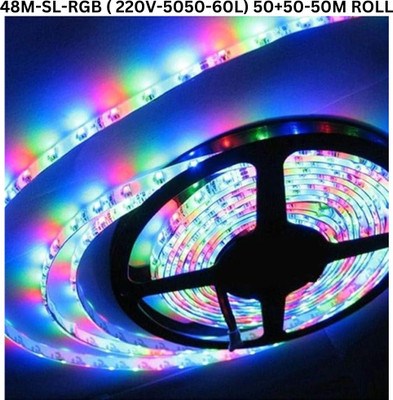 TECHGEAR 3840 LEDs 48 m White Steady Bulb Rice Lights(Pack of 1)