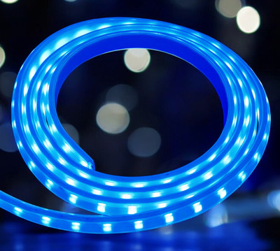 AI SMART 1200 LEDs 10 m Blue Steady Strip Rice Lights(Pack of 1)
