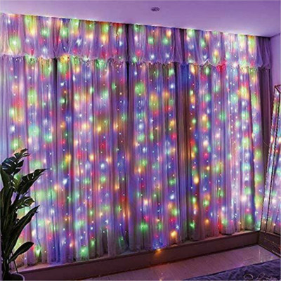 Local Charm 80 LEDs 7 m Multicolor Steady String Rice Lights(Pack of 4)