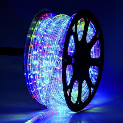 WISENT 600 LEDs 5.08 m Multicolor Steady String Rice Lights(Pack of 1)