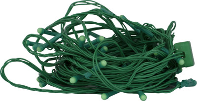 A1 LIGHTS 36 LEDs 15 m Green Steady String Rice Lights(Pack of 1)