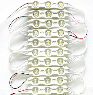 AP Source 10 LEDs 1 m White Color Changing, Steady, Flickering Bulb Rice Lights(Pack of 10)