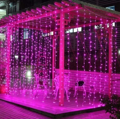 Meira Jewellery 40 LEDs 11 m Pink Steady String Rice Lights(Pack of 1)