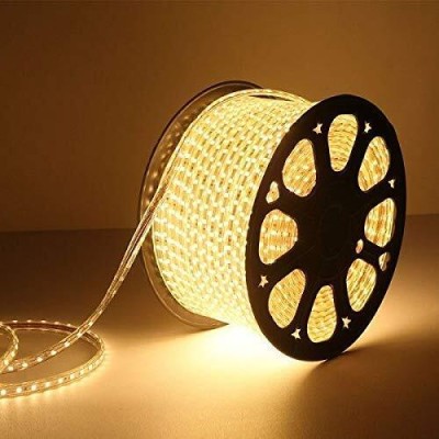 Adwait 360 LEDs 3 m Yellow Steady Strip Rice Lights(Pack of 1)