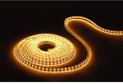 Dr MURECO 6500 LEDs 50 m Gold Steady String Rice Lights(Pack of 3)