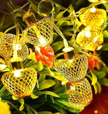 MITTRA 10 LEDs 3 m White Steady Fruit Rice Lights(Pack of 1)