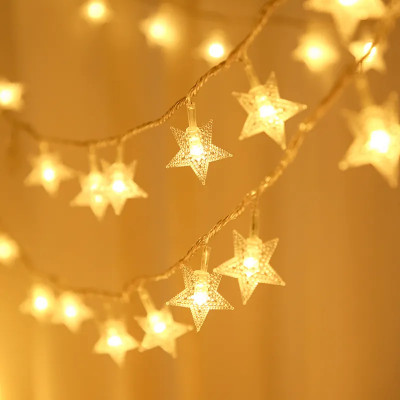 inooBeam 16 LEDs 3.5 m Yellow Steady Star Rice Lights(Pack of 1)