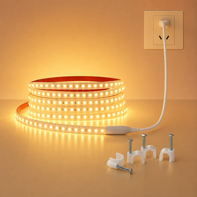 Refulgix 1200 LEDs 10 m Yellow Steady Strip Rice Lights(Pack of 1)