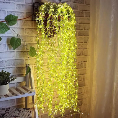 Techpunch 120 LEDs 3 m Green Flickering Leaf Rice Lights(Pack of 1)