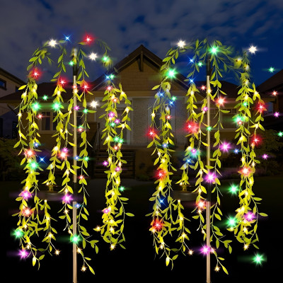 WBD 150 LEDs 4 m Multicolor Flickering Leaf Rice Lights(Pack of 1)