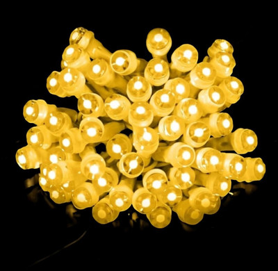 Shiv Shankar Sells 50 LEDs 10 m Gold Steady Bulb Rice Lights(Pack of 1)
