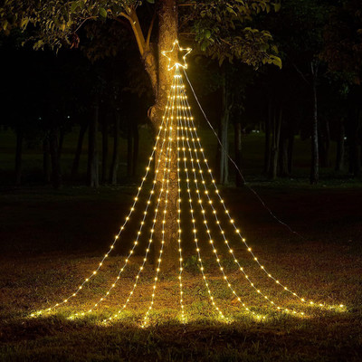 spark world 180 LEDs 3 m Yellow Flickering String Rice Lights(Pack of 1)