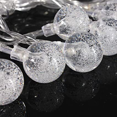 EKOKI 14 LEDs 3 m White Steady Bulb Rice Lights(Pack of 1)