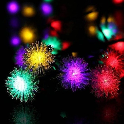 Radhe 15 LEDs 3 m Multicolor Steady Flower Rice Lights(Pack of 1)