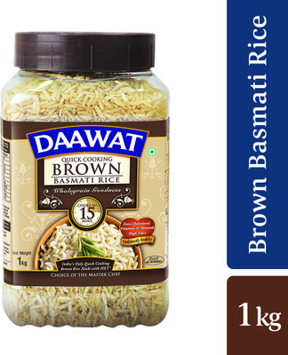 Daawat Brown Basmati Rice (Medium Grain)(1 kg)