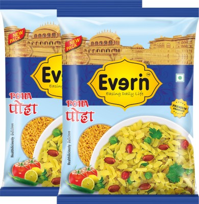 Everin Premium Healthy and Delicious Poha Long Grain Rice (Full Grain)(2 kg)