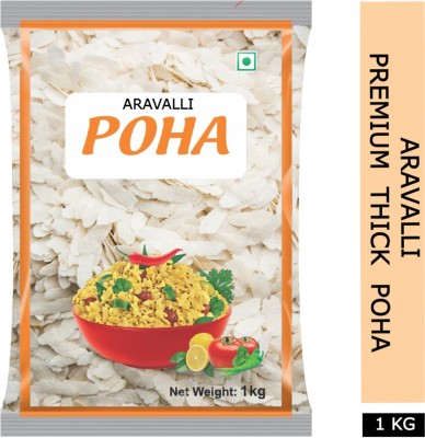 Aravalli Premium Thick Poha Poha(1 kg)