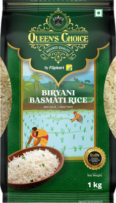 Queen's Choice Biryani Basmati Rice by Flipkart Grocery(1 kg)