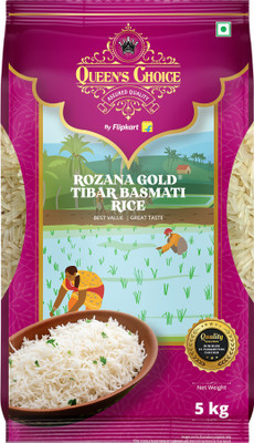 Queen's Choice Rozana Gold Tibar Basmati Rice by Flipkart Grocery(5 kg)
